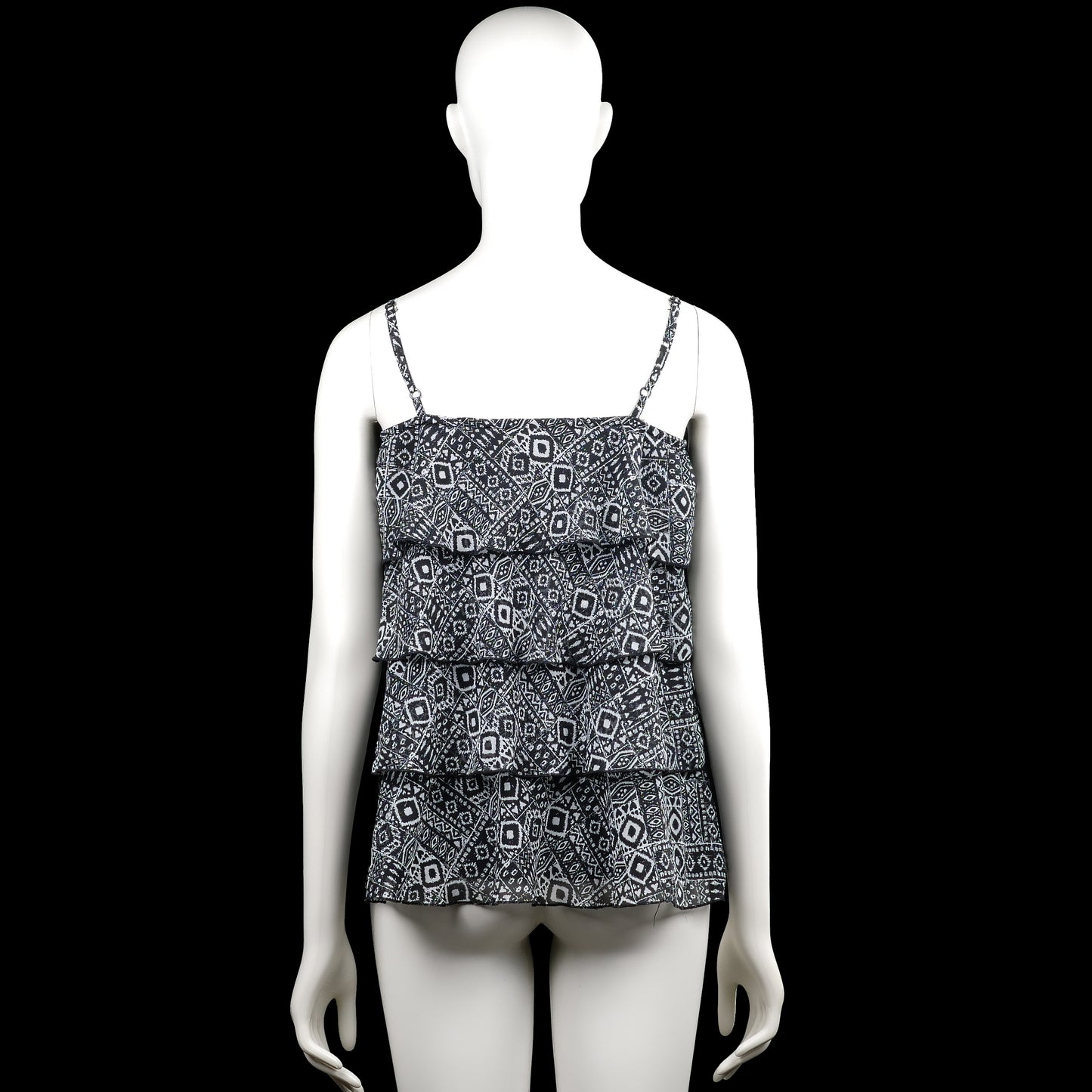 Tank top - Black & White - Size 170