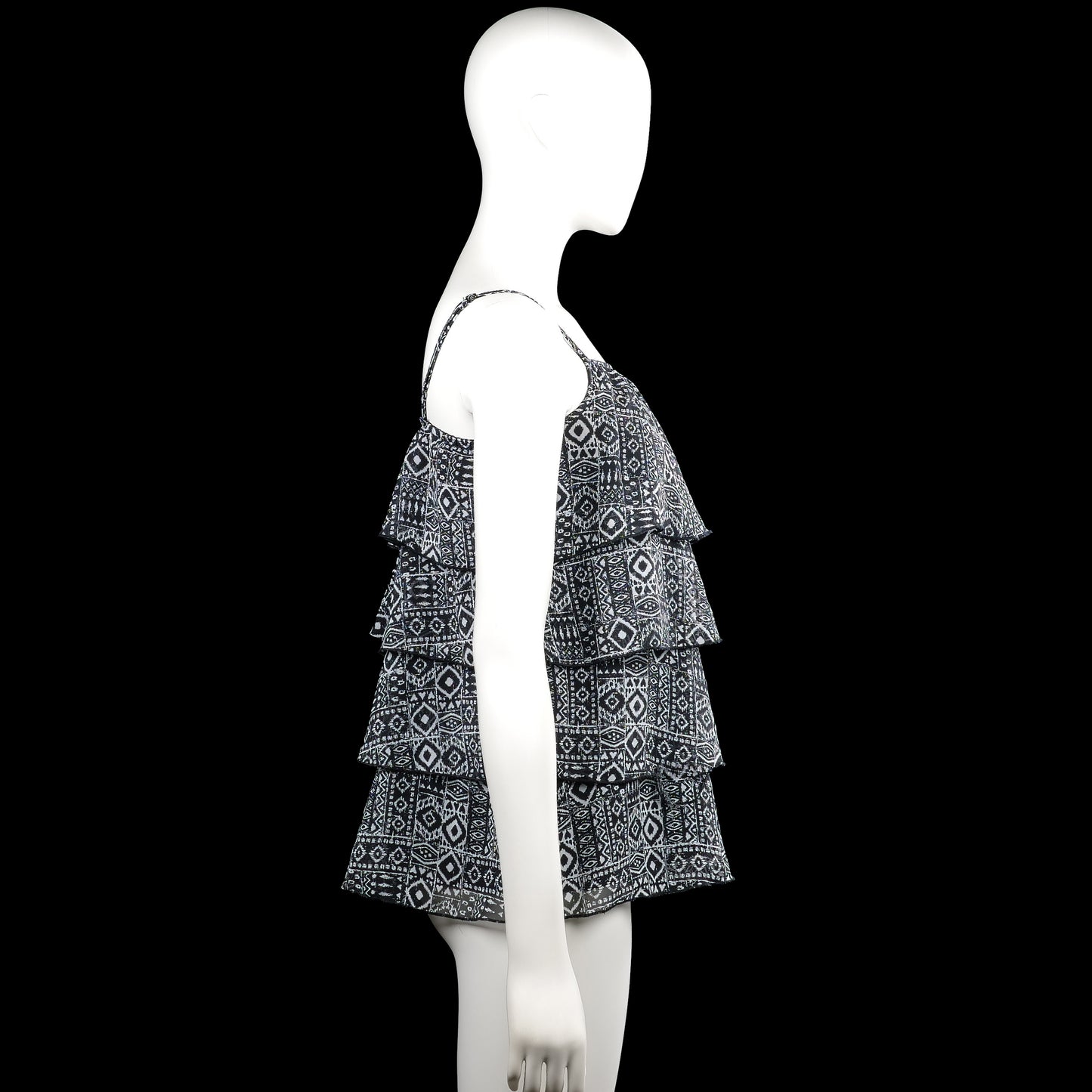 Tank top - Black & White - Size 170