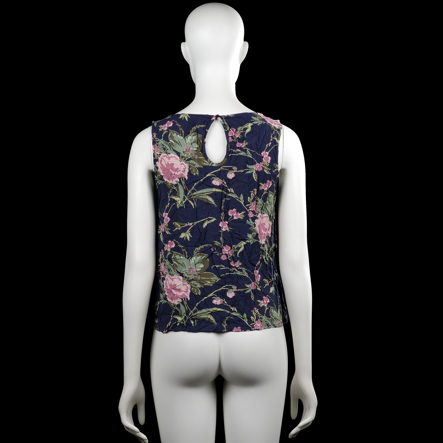 Tank top - Navy & Pink - Size S