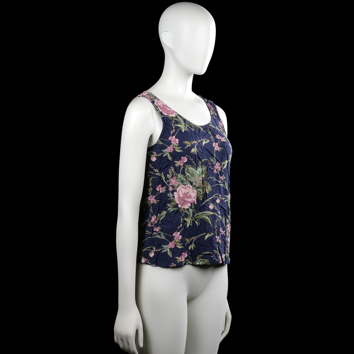 Tank top - Navy & Pink - Size S