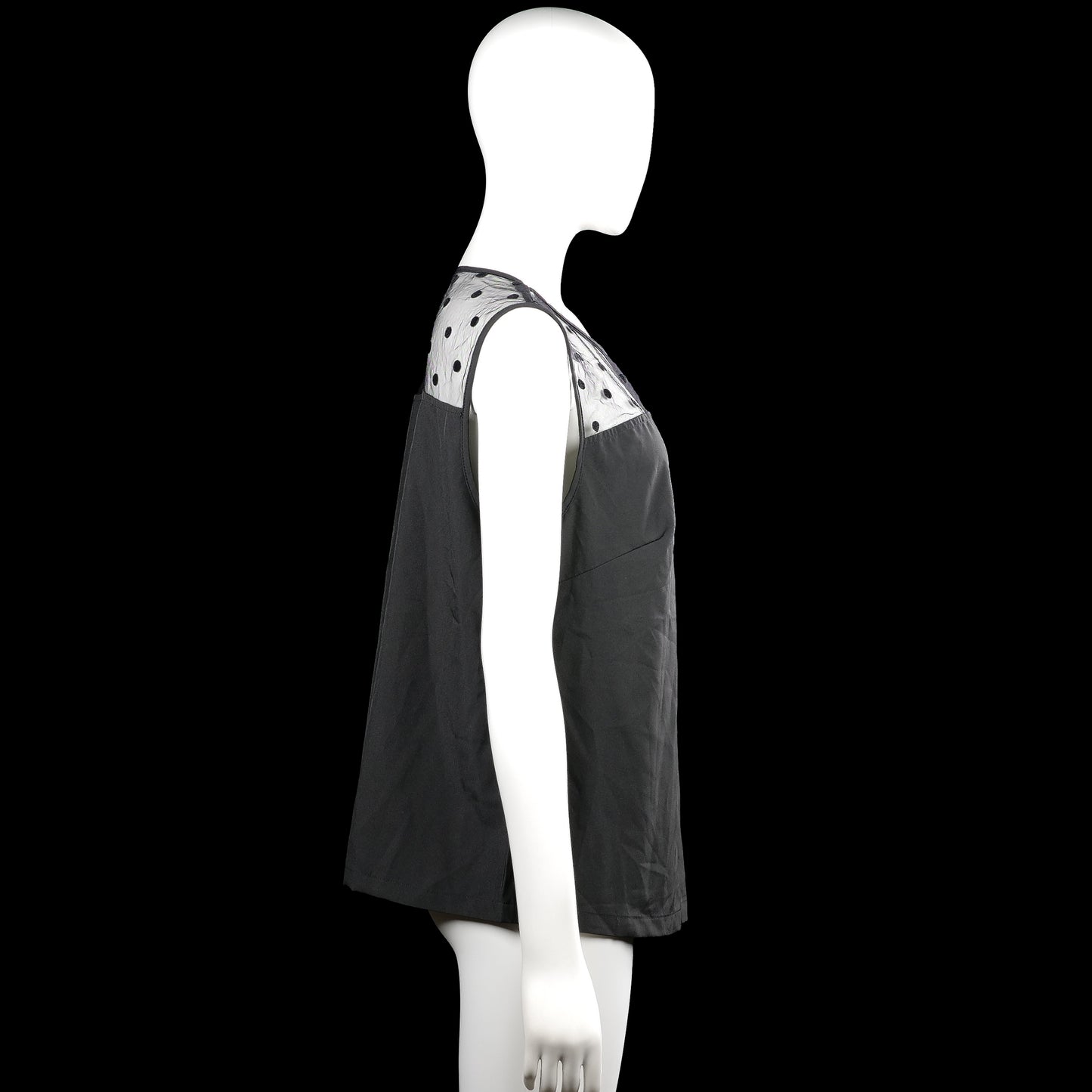 Tank top - Black & White - Size 1XL