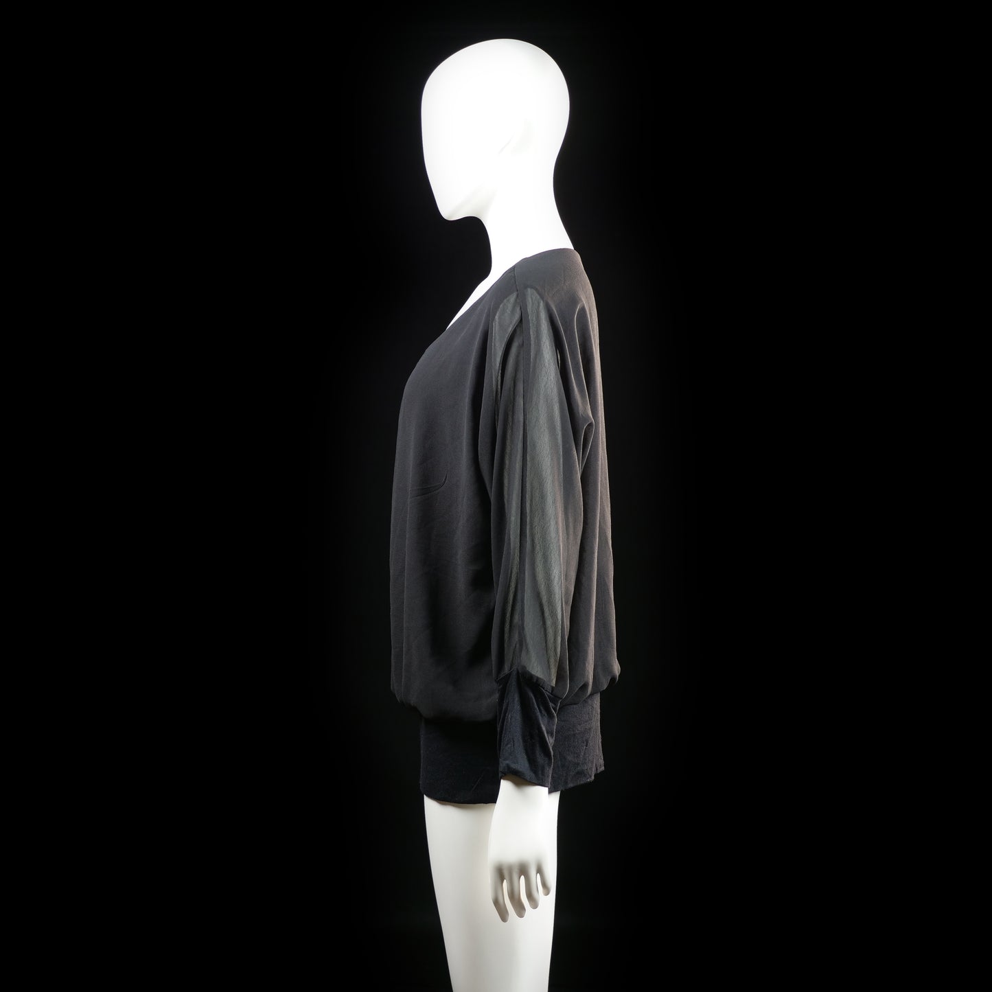 Blouse - Black - Size XL