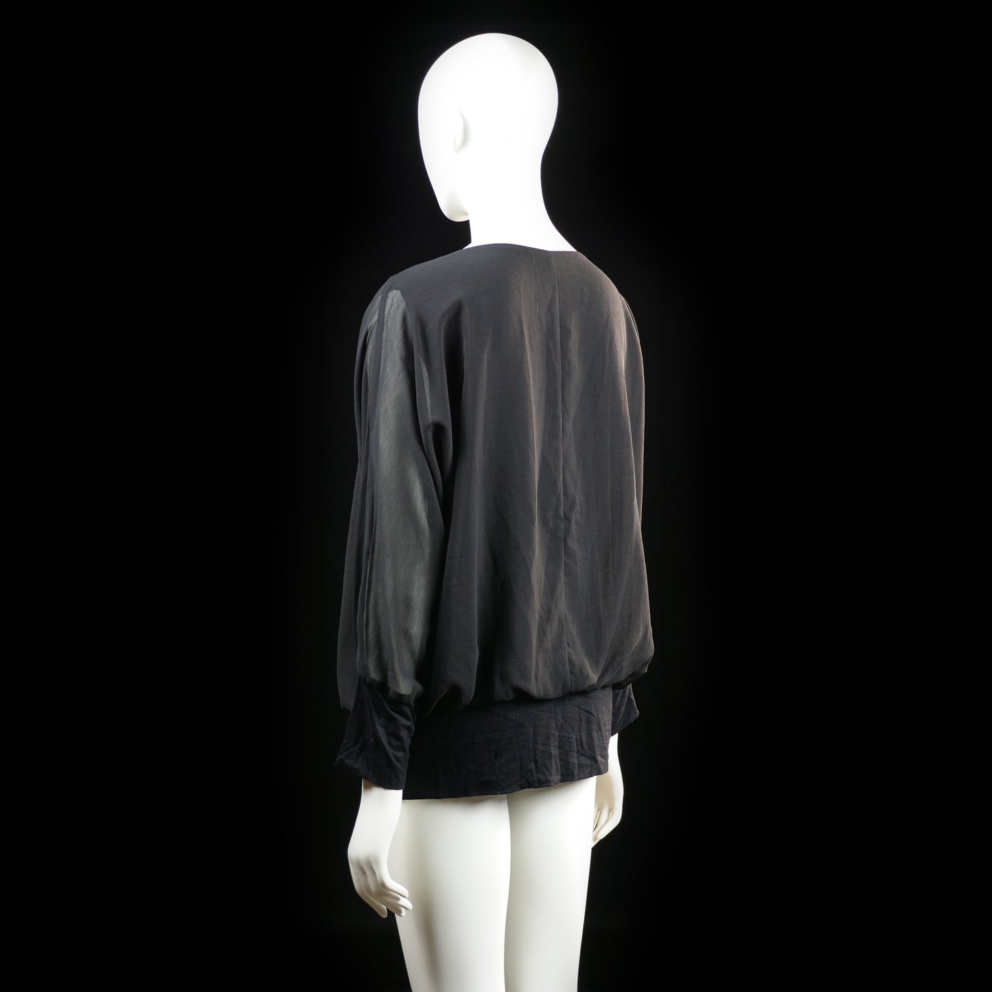 Blouse - Black - Size XL