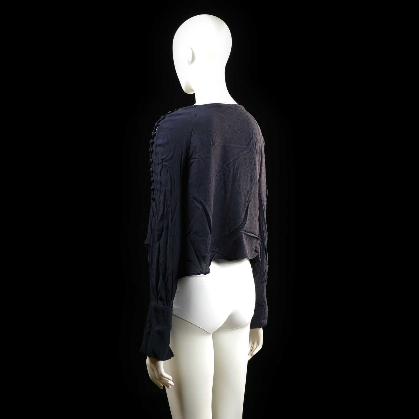 Blouse - Navy - Size M