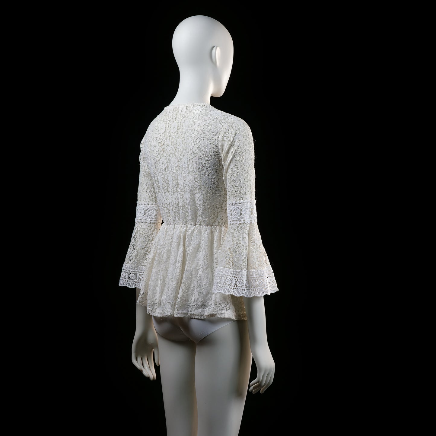 Blouse - Ivory - Size M