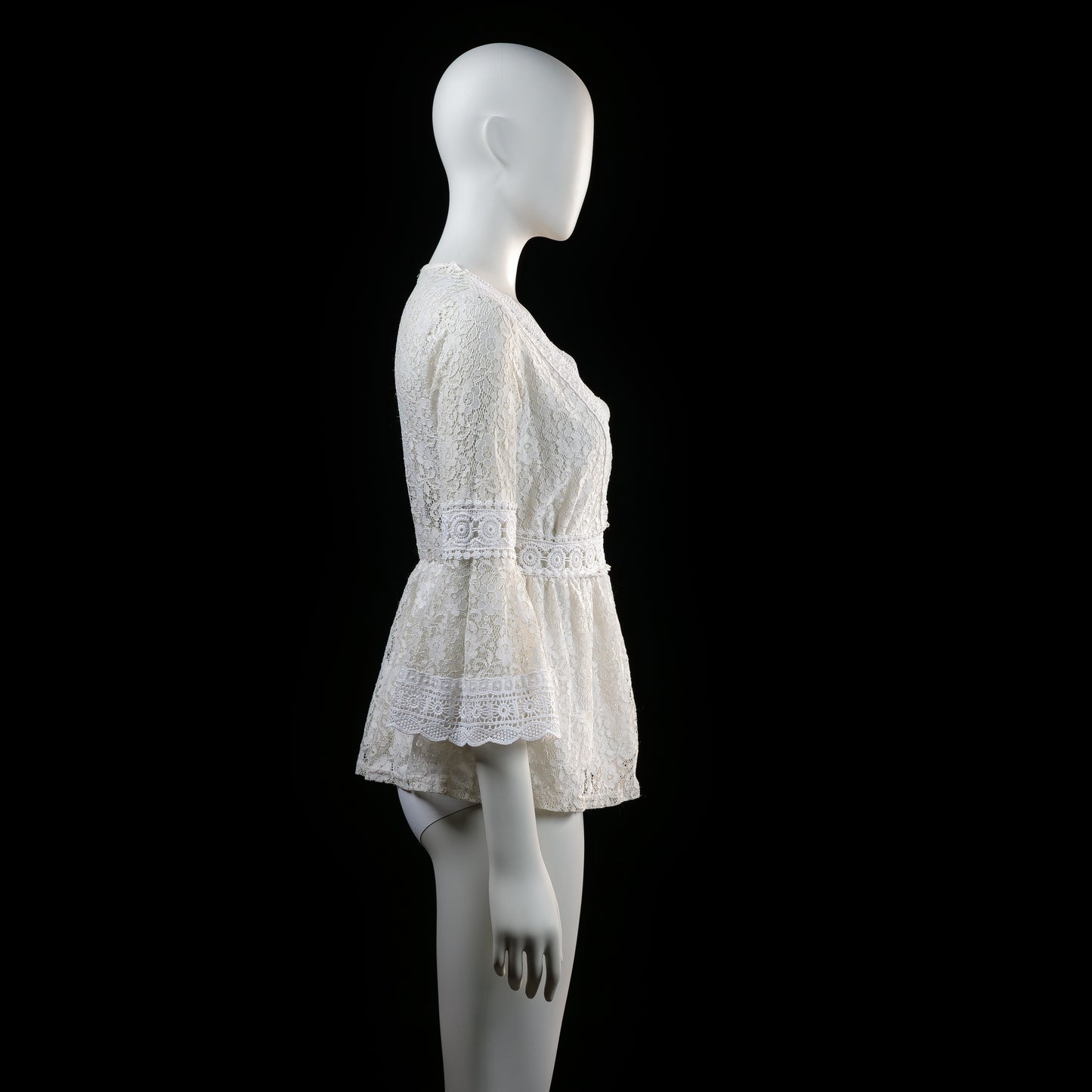 Blouse - Ivory - Size M