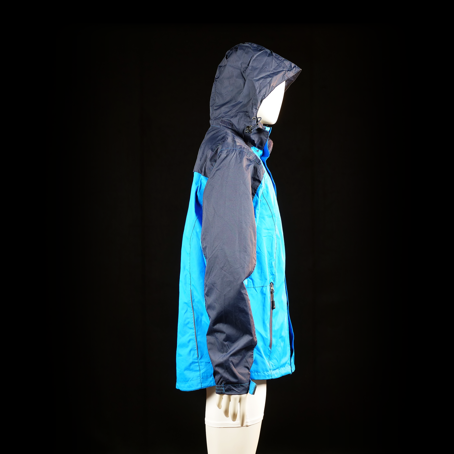 Rain jacket - Sky Blue & Navy - Size 56