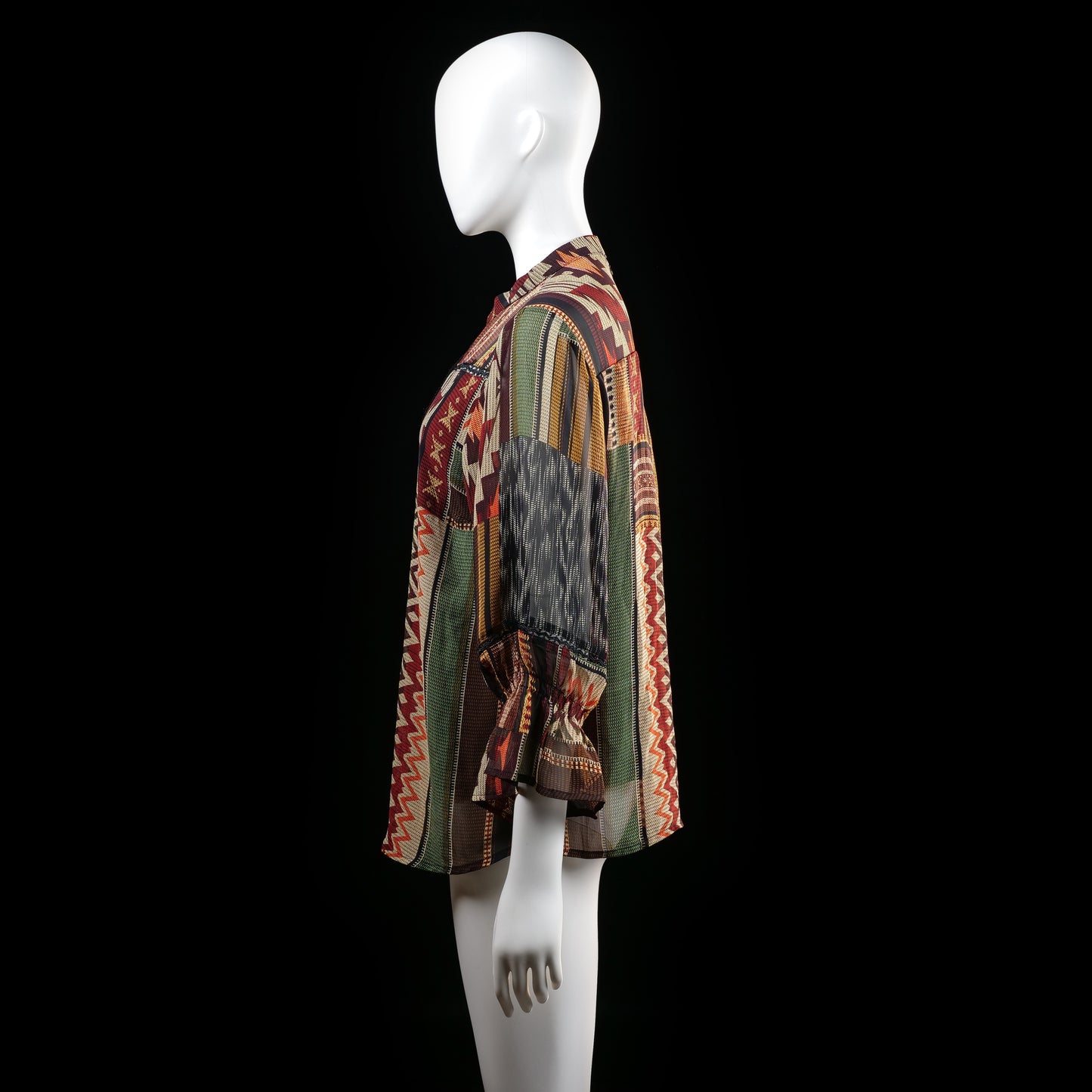 Blouse - Multicolored - Size 42