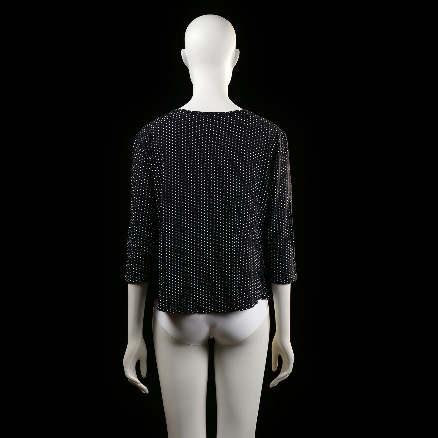 Blouse - Black & White - Size XL