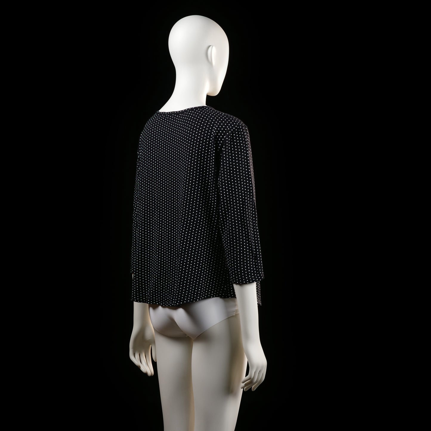 Blouse - Black & White - Size XL