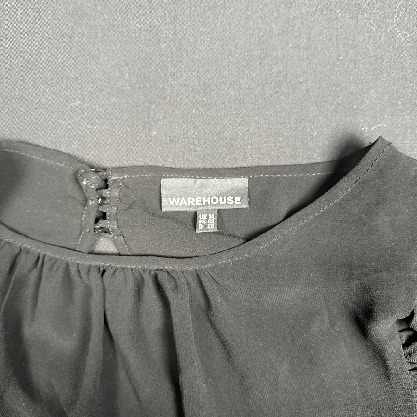 Blouse - Black & White - Size 40