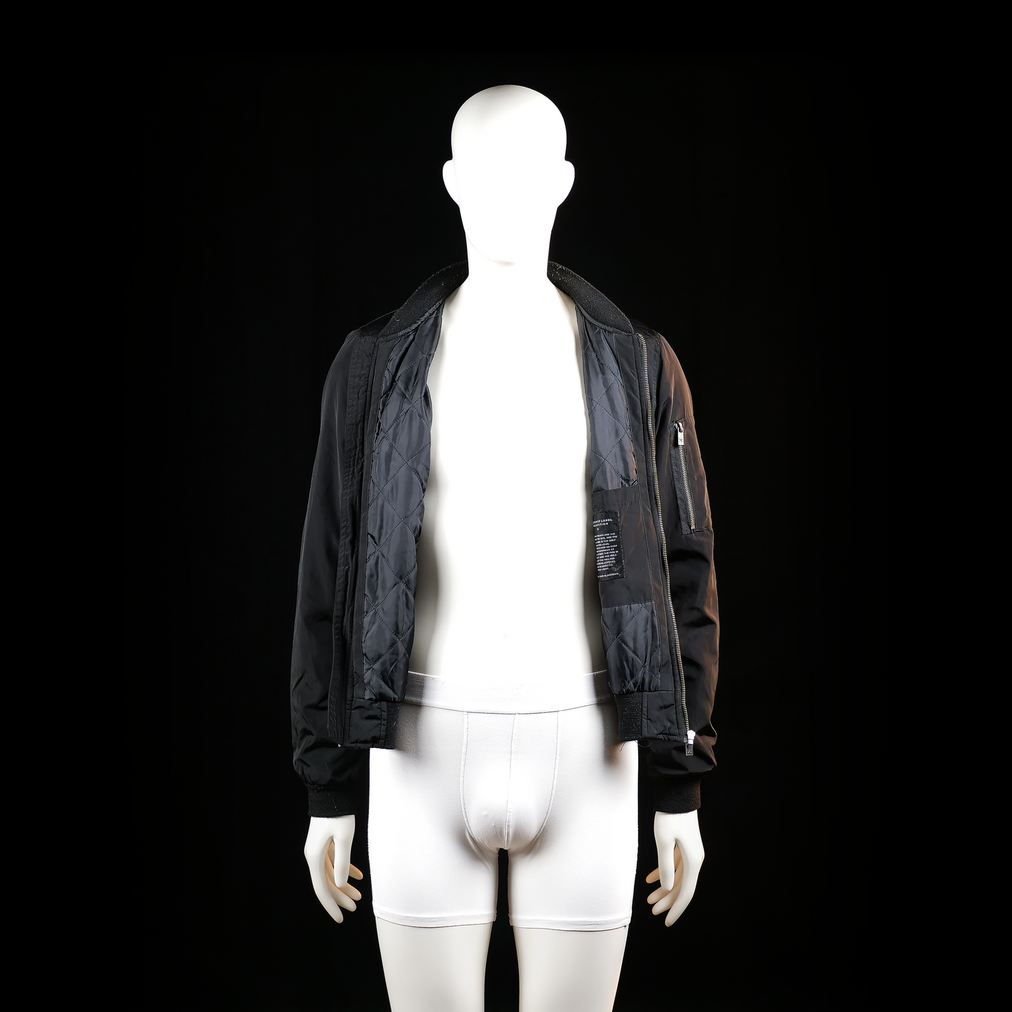 Bomber jacket - Black - Size S