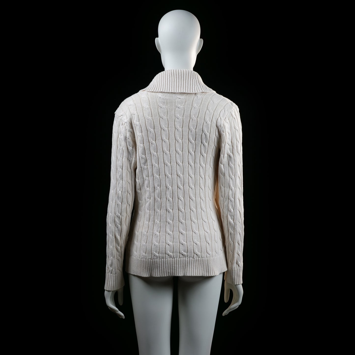 Cardigan - Ivory - Size M