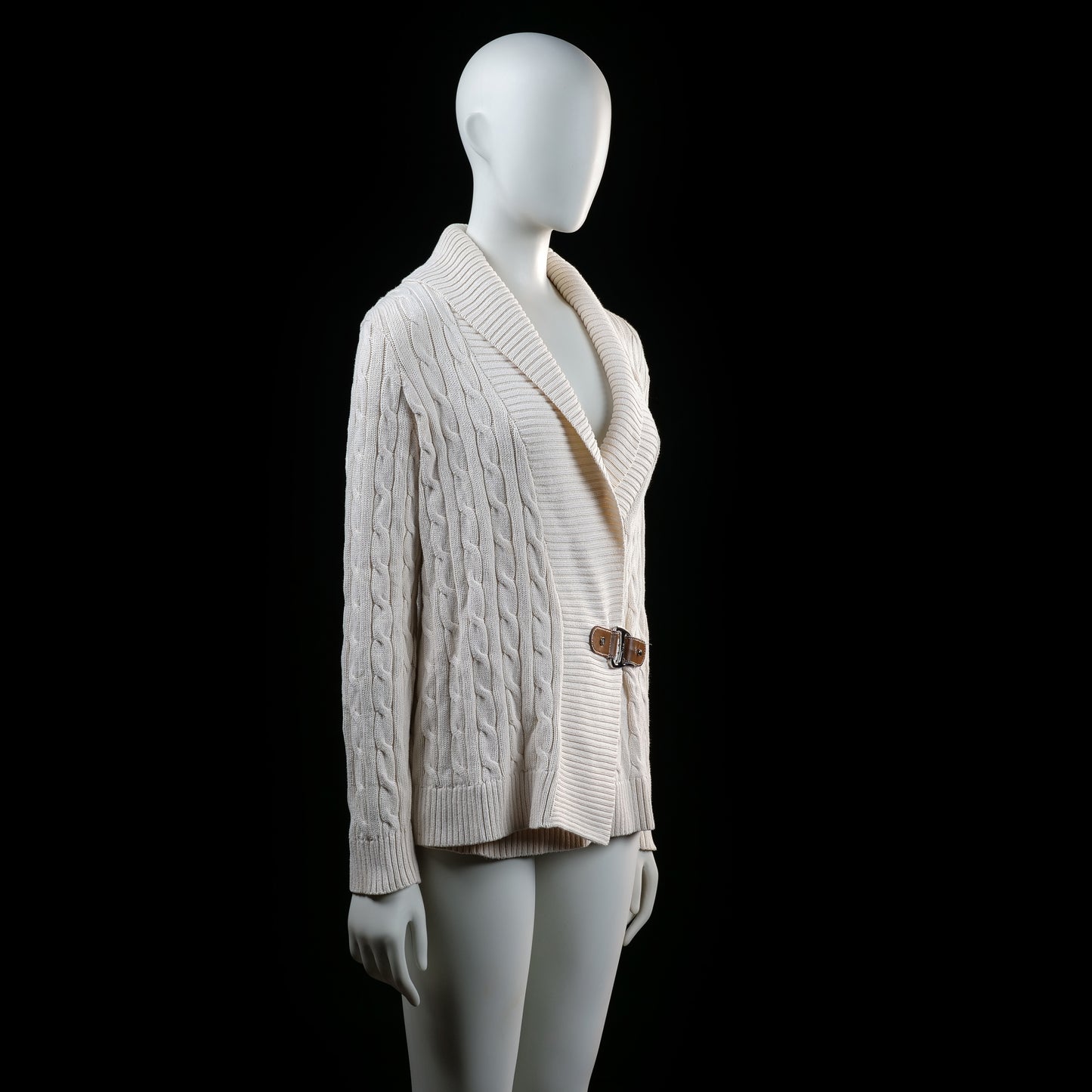 Cardigan - Ivory - Size M