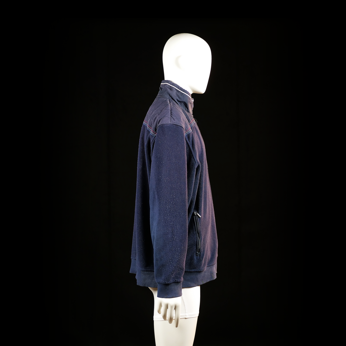 Fleece jacket - Navy - Size 3XL