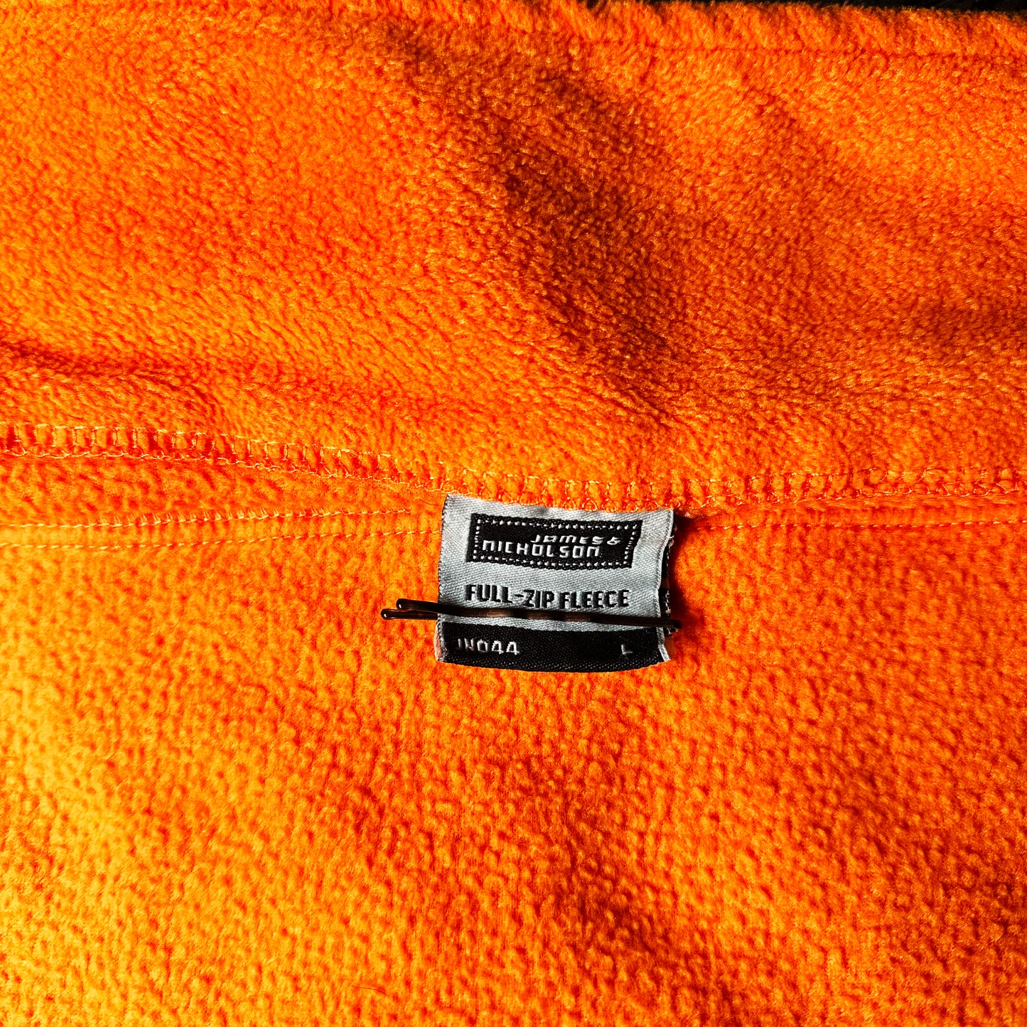 Fleece jacket - Orange - Size L