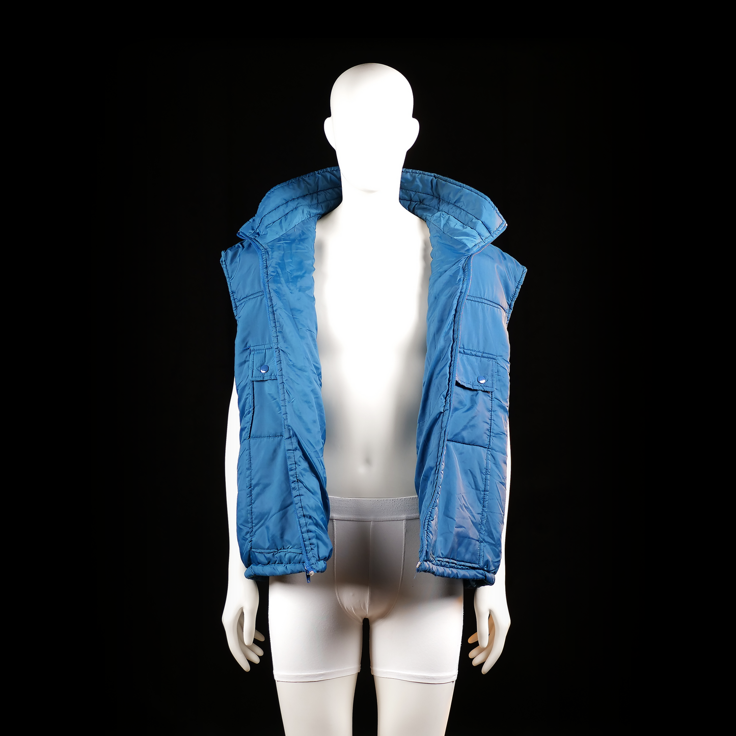 Padded vest - Denim Blue - Size 2XL