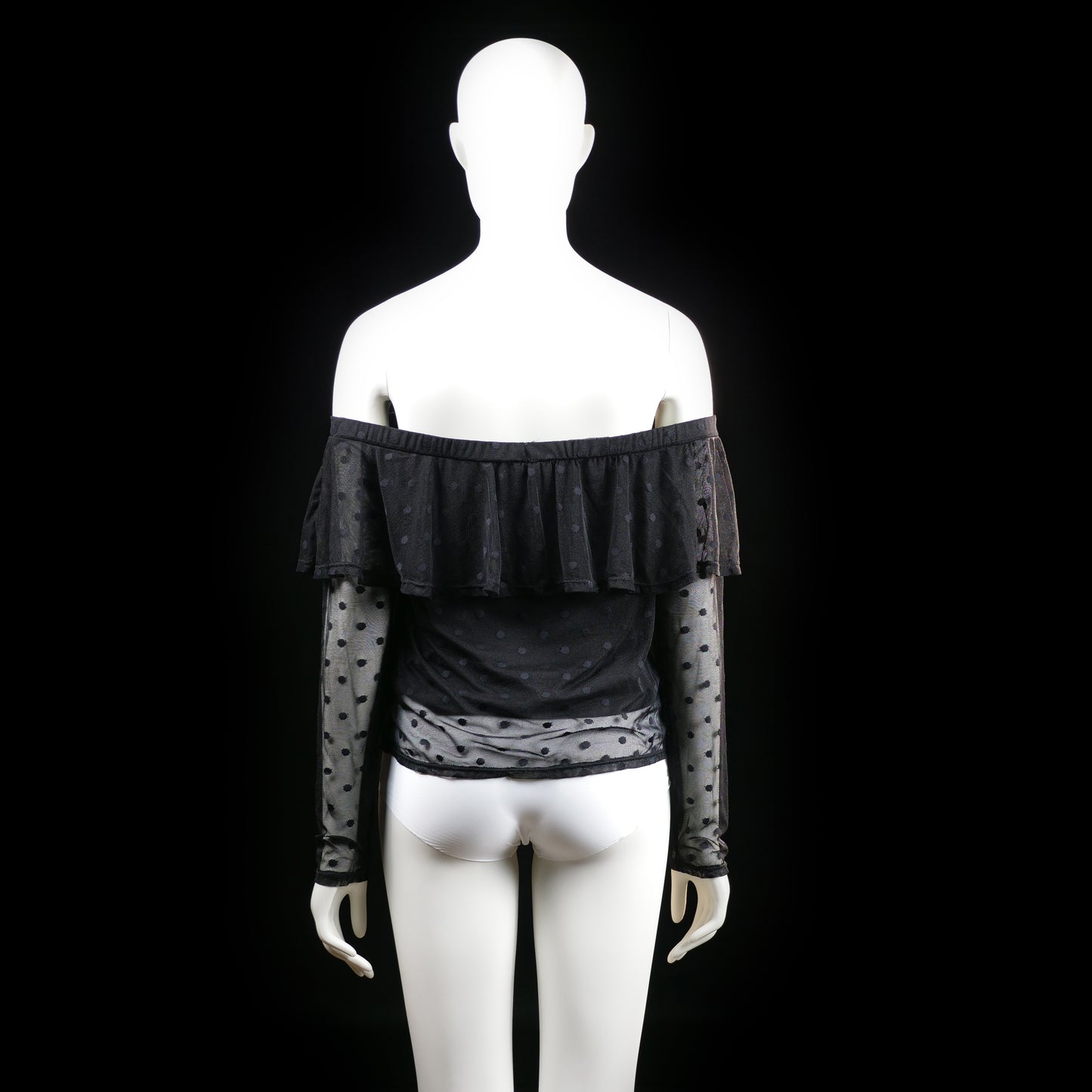 Blouse - Black - Size L
