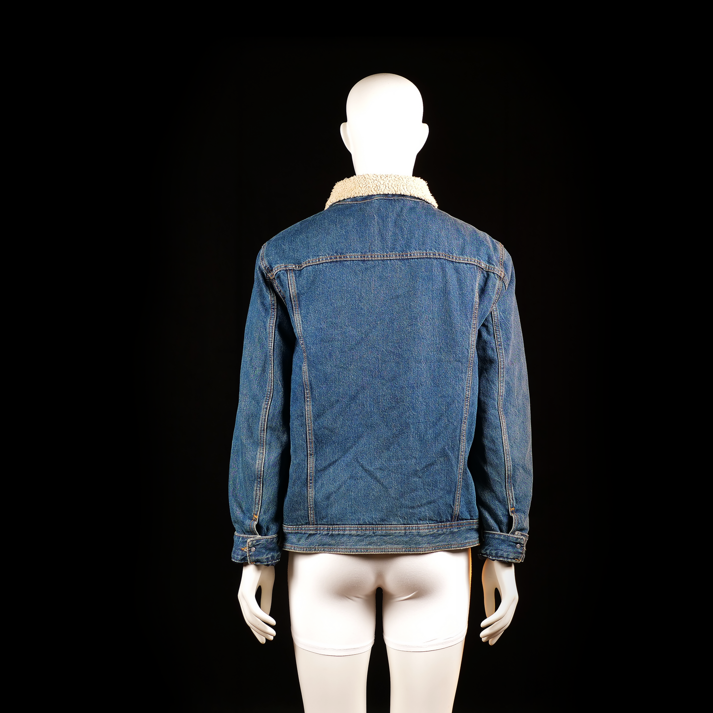 Denim jacket - Denim Blue & Ivory - Size L