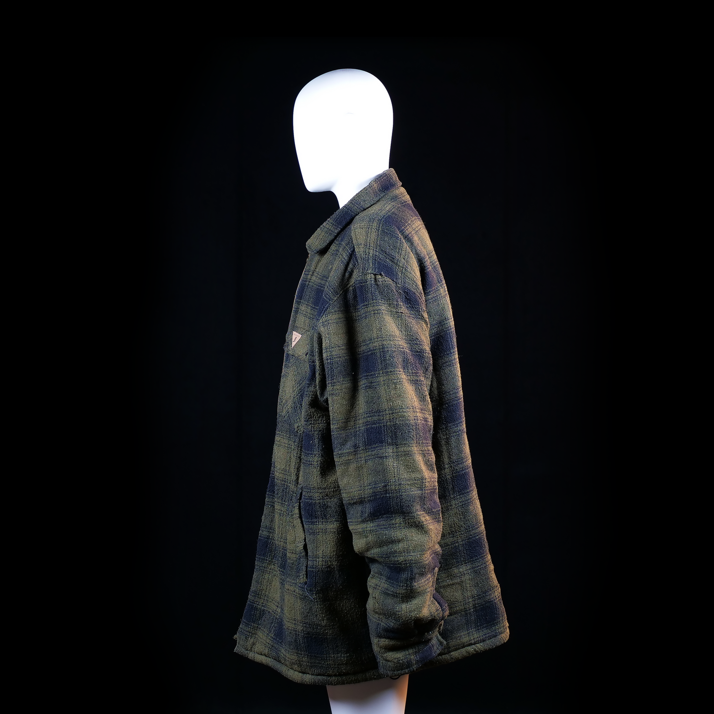 Fleece jacket - Olive & Navy - Size 4XL