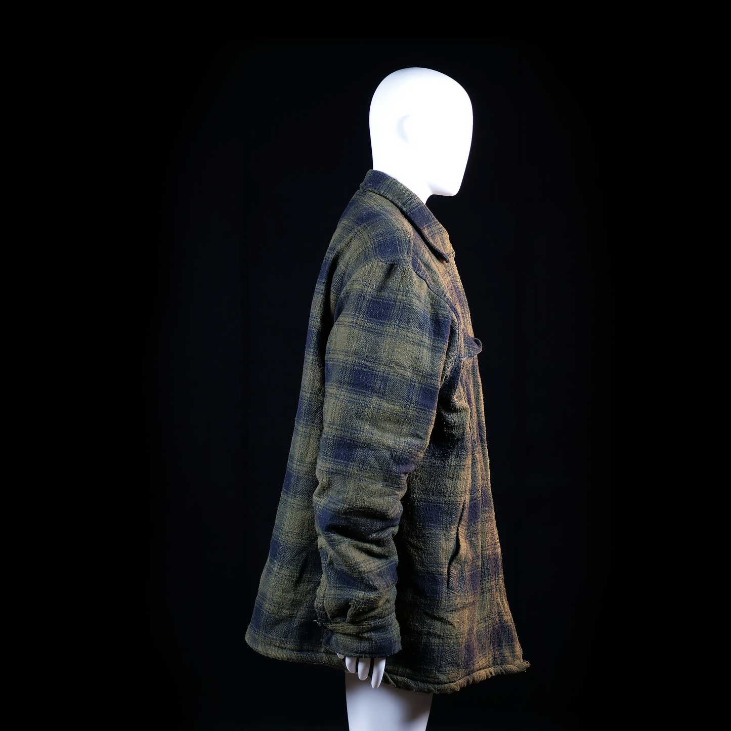 Fleece jacket - Olive & Navy - Size 4XL