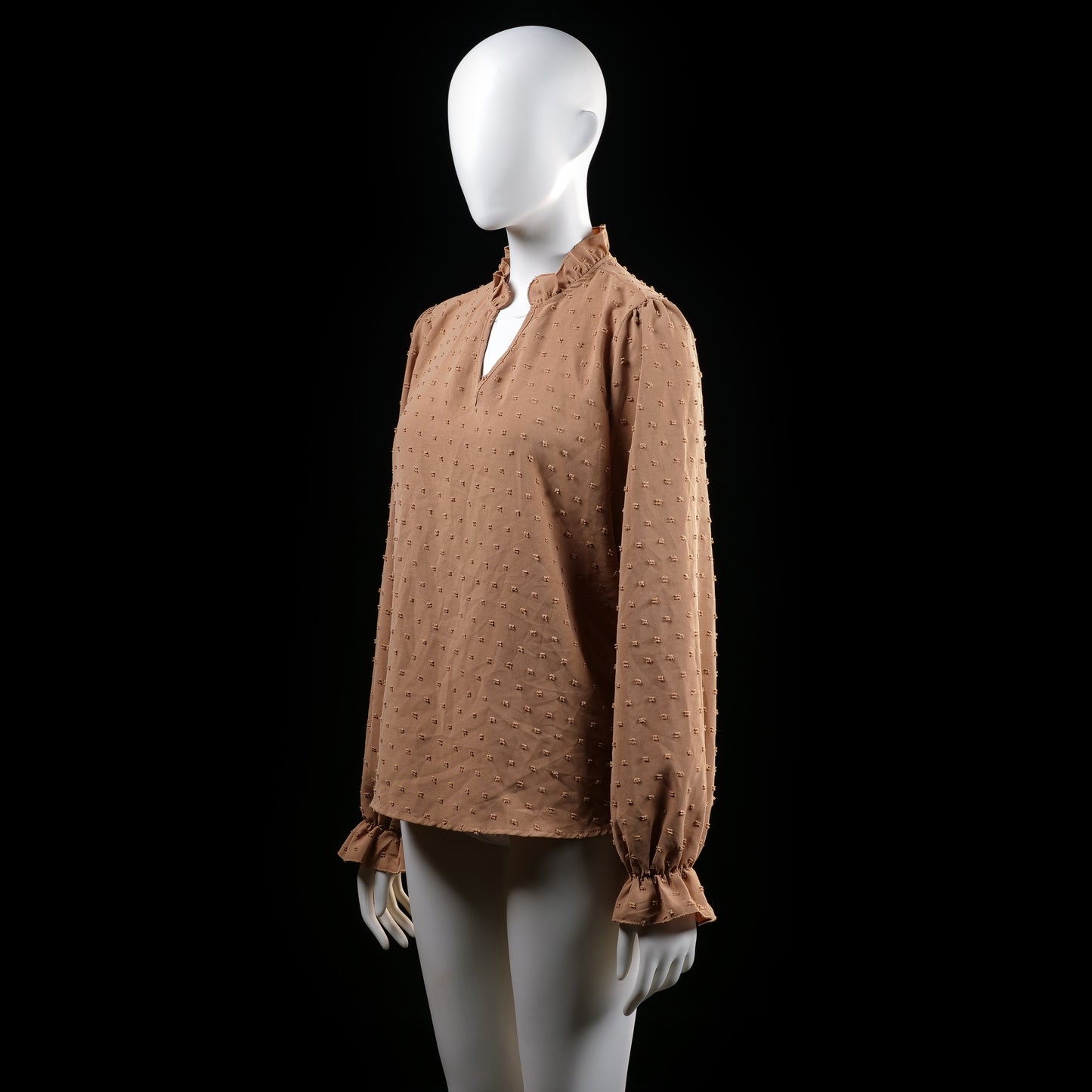 Blouse - Camel - Size L