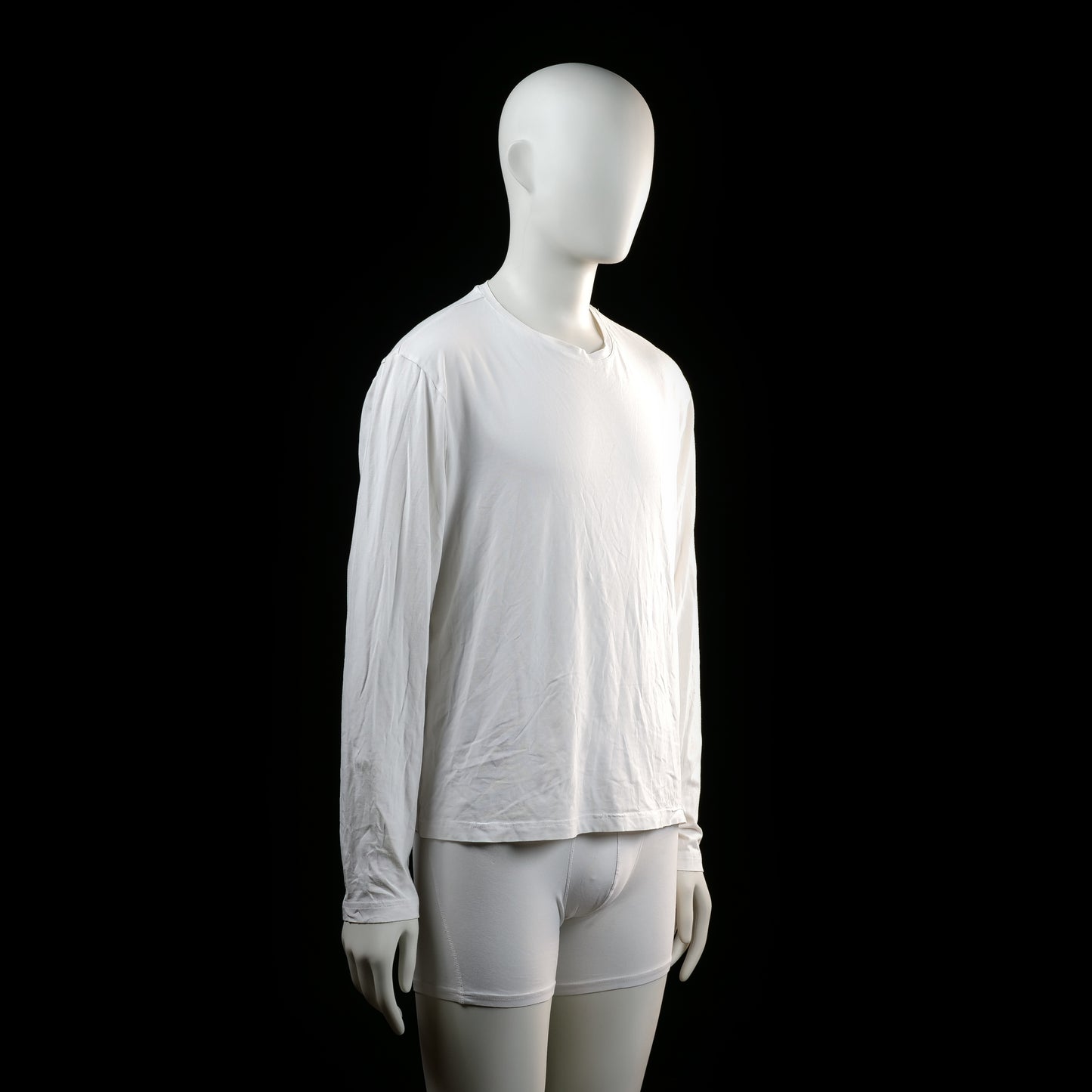 Long-sleeve top - White - Size XL