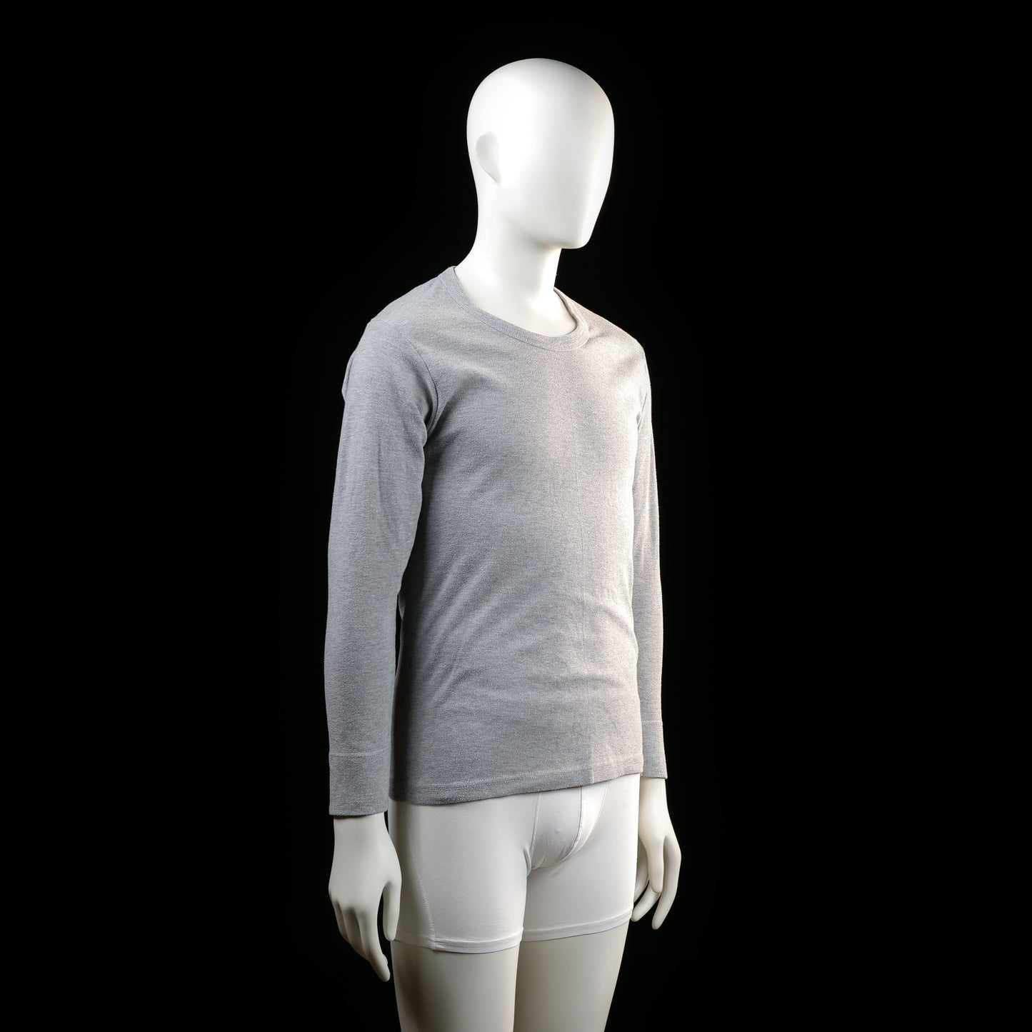 Long-sleeve top - Light Gray - Size 54