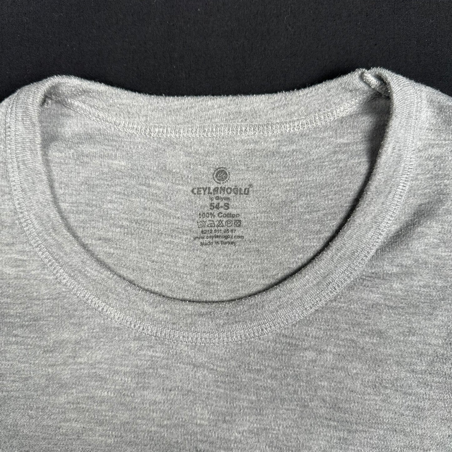 Long-sleeve top - Light Gray - Size 54