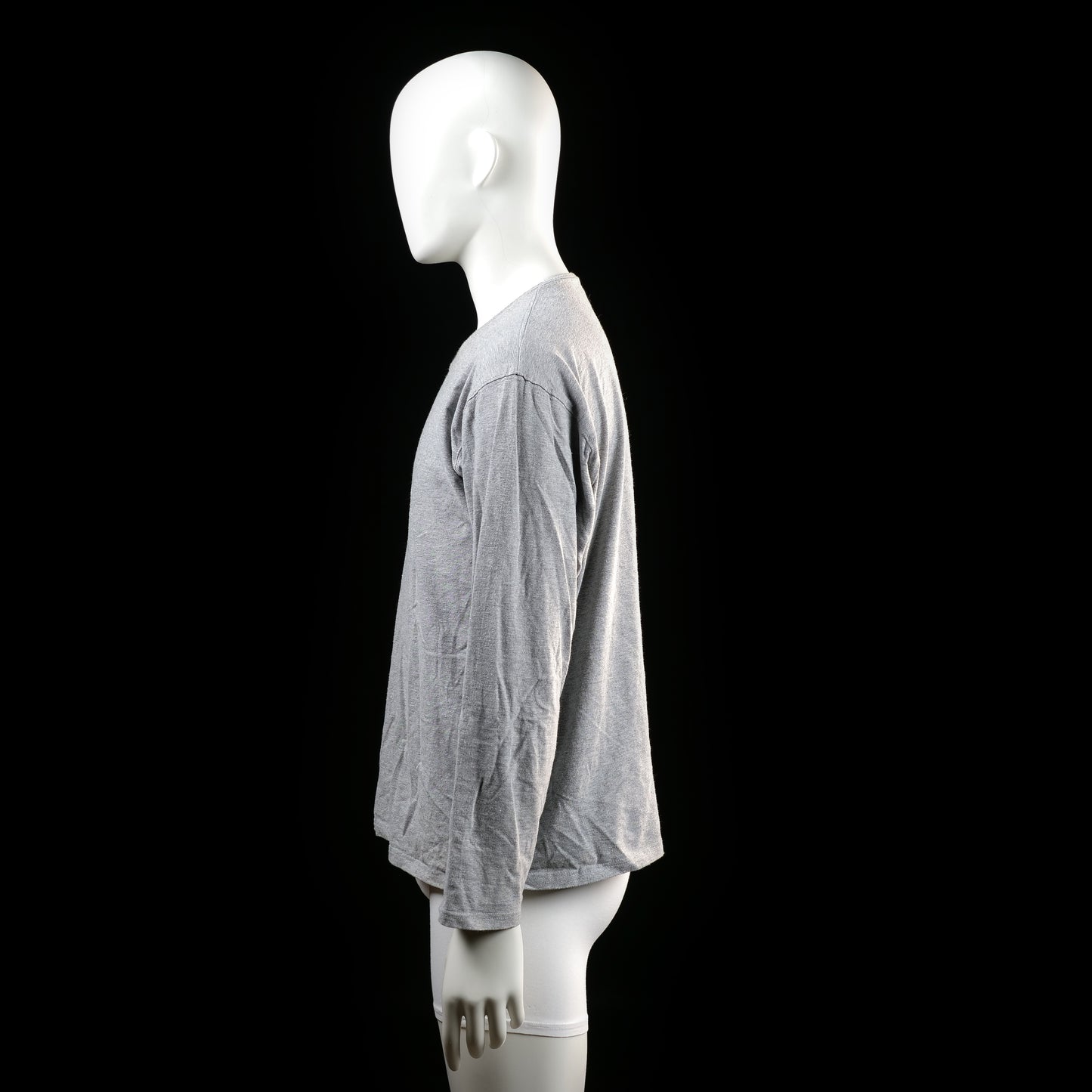 Long-sleeve top - Light Gray - Size L