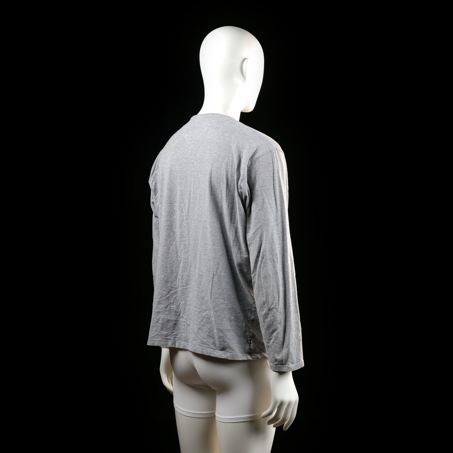 Long-sleeve top - Light Gray - Size L