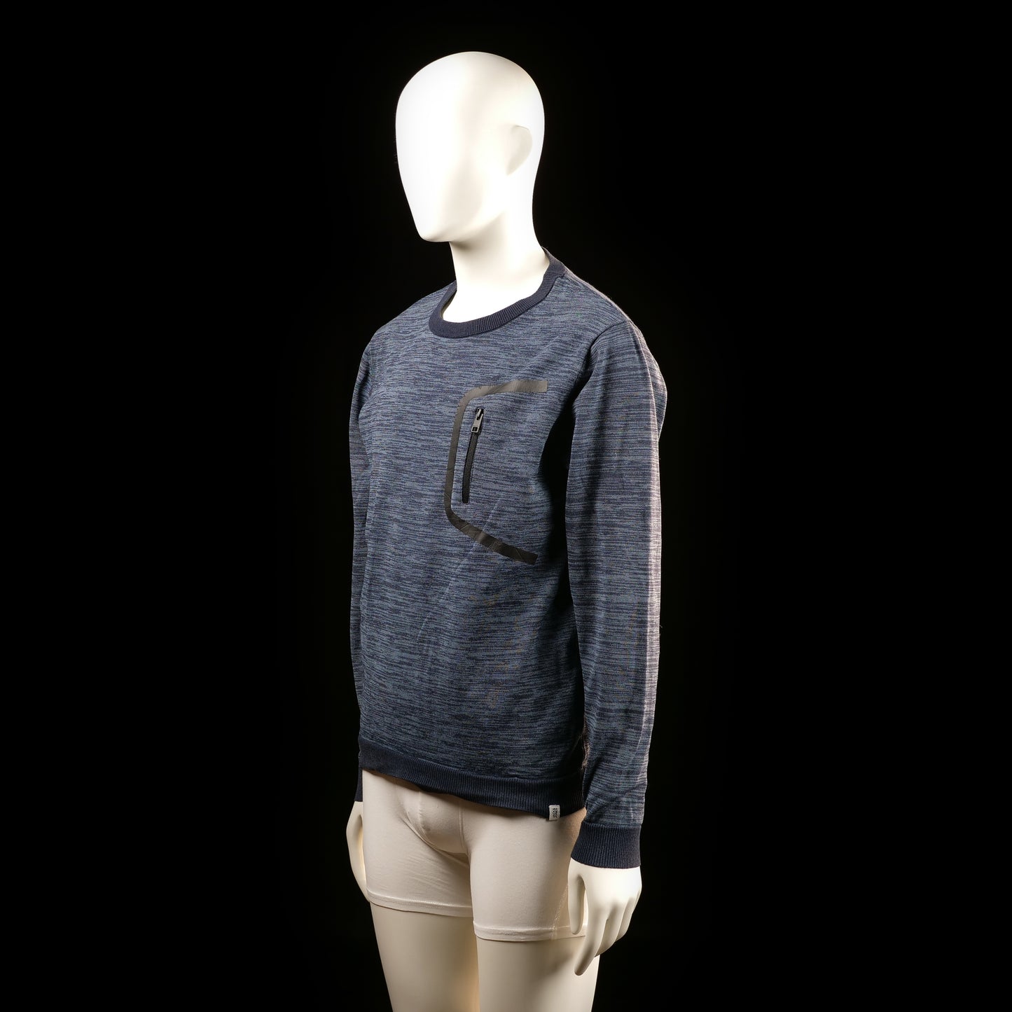 Sweatshirt - Denim Blue - Size L