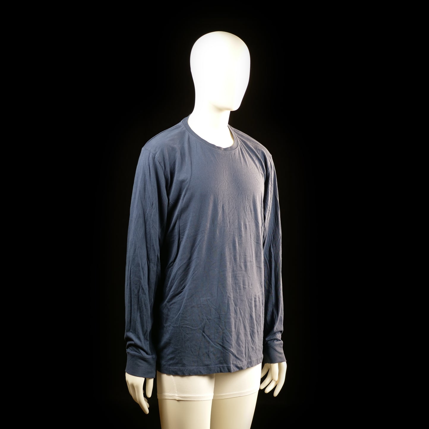 Long-sleeve top - Navy - Size L
