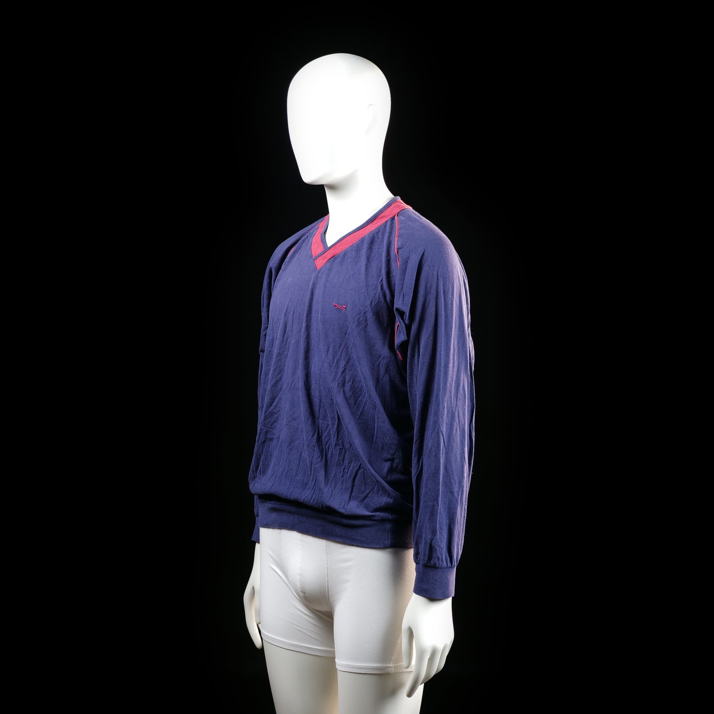 Sweatshirt - Navy & Red - Size M