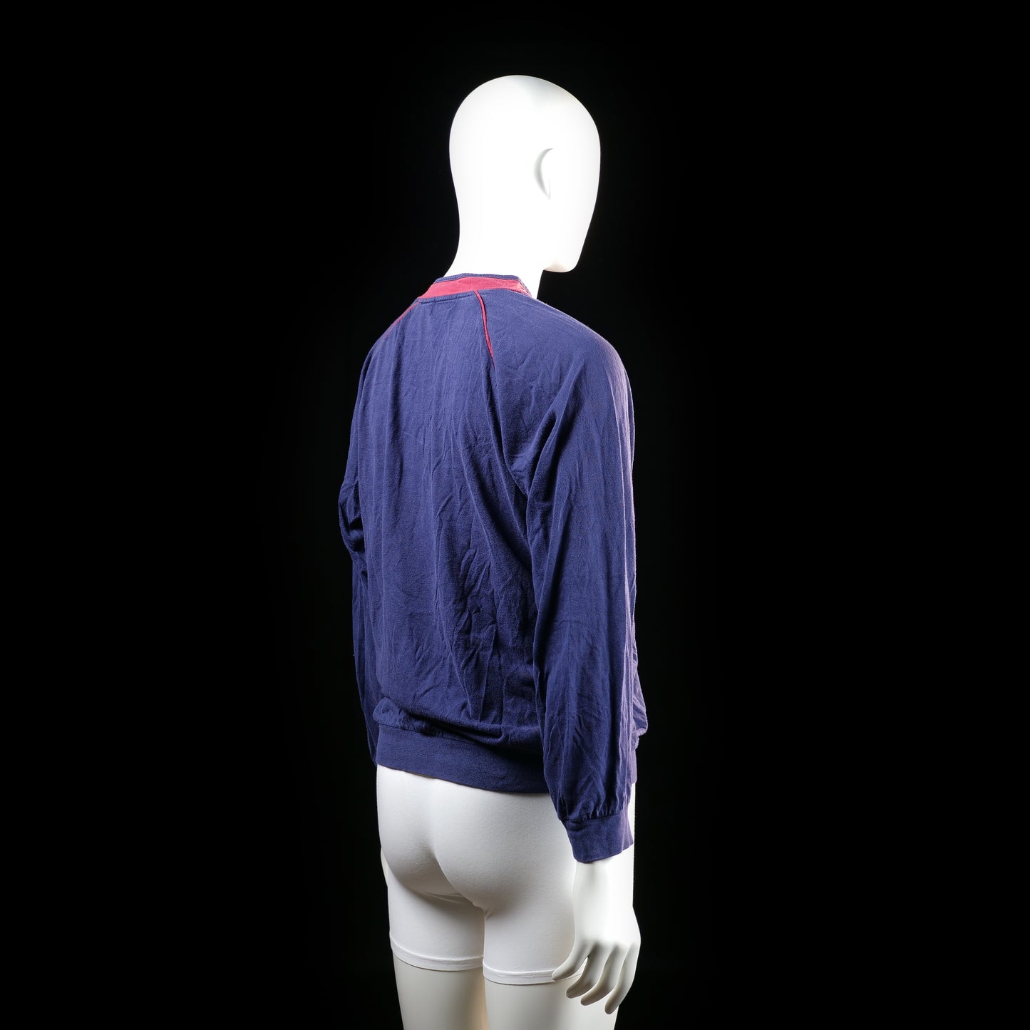Sweatshirt - Navy & Red - Size M
