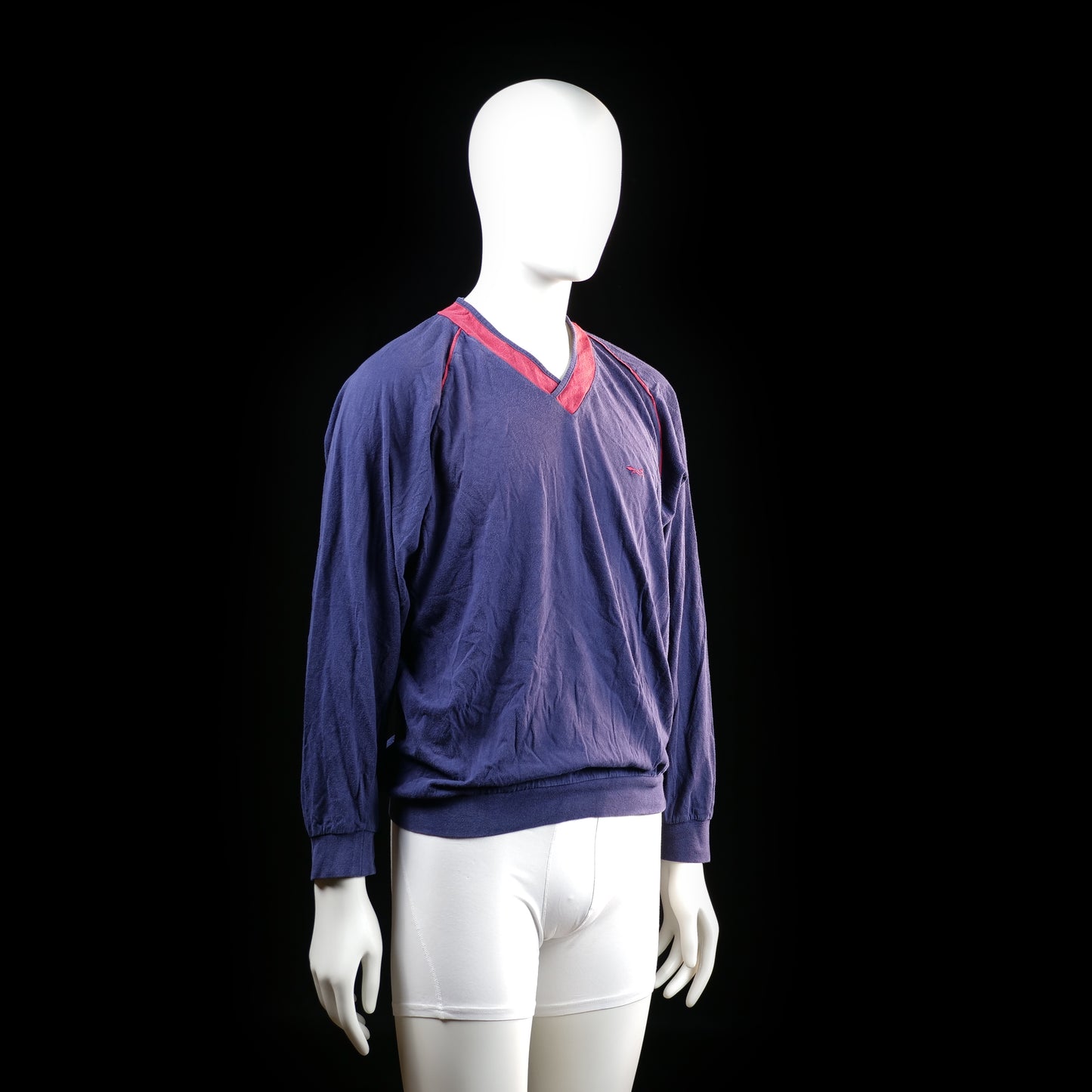 Sweatshirt - Navy & Red - Size M