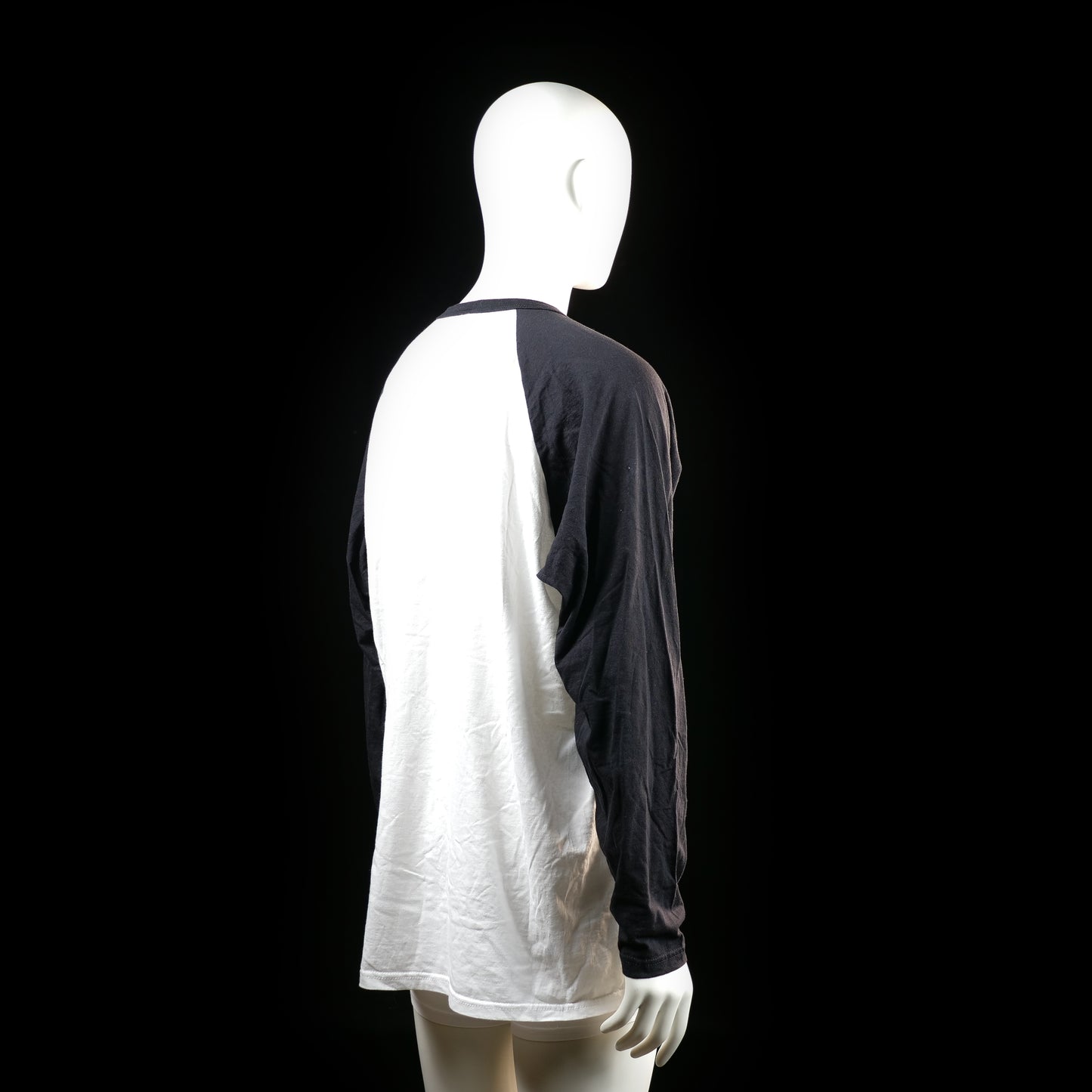 Long-sleeve top - White & Black - Size XXL