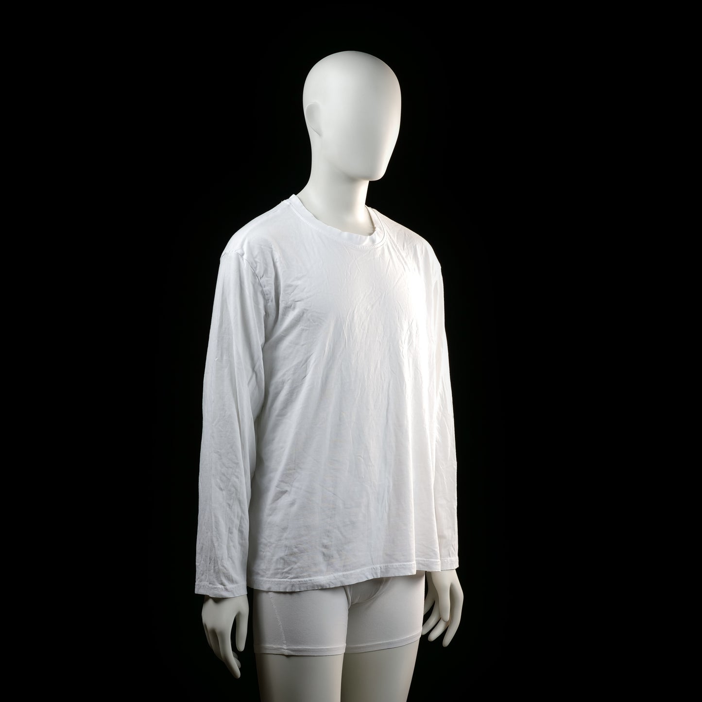 Long-sleeve top - White - Size L