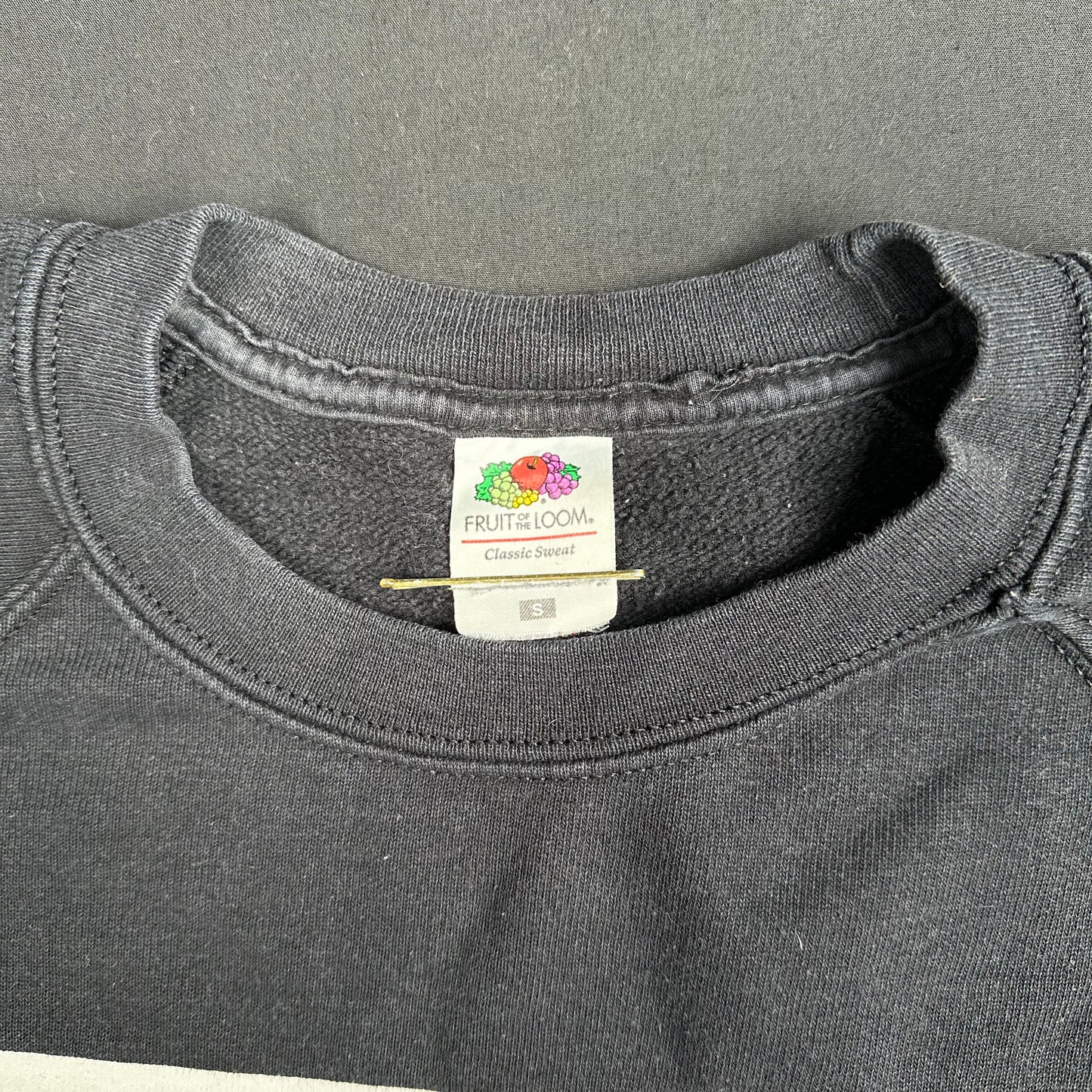 Sweatshirt - Black & White - Size S