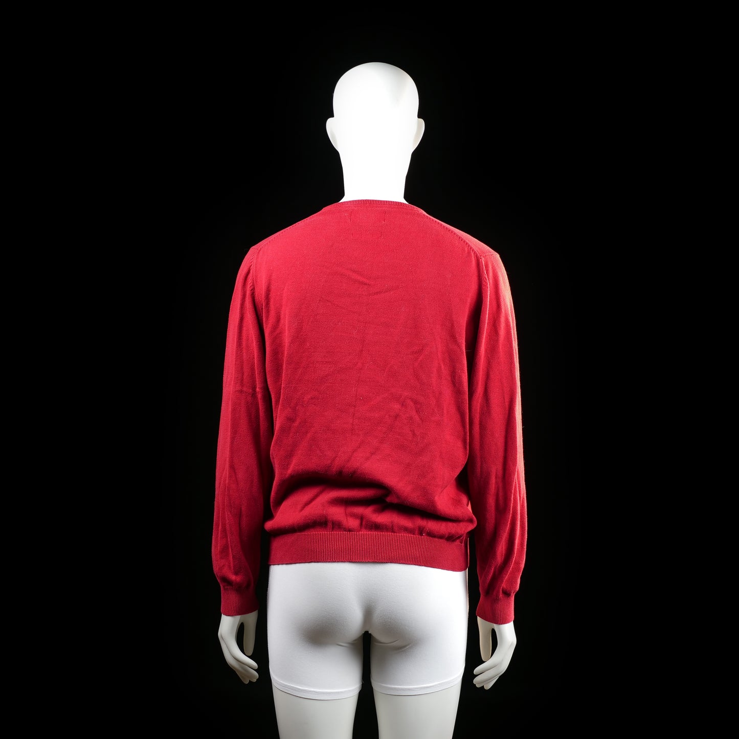 Sweater - Red & Navy - Size M