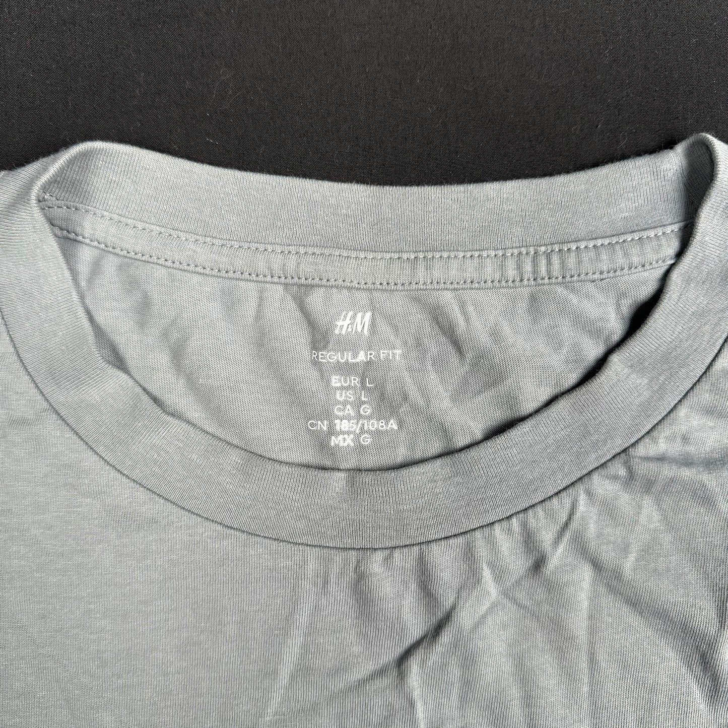 Long-sleeve top - Light Gray - Size L