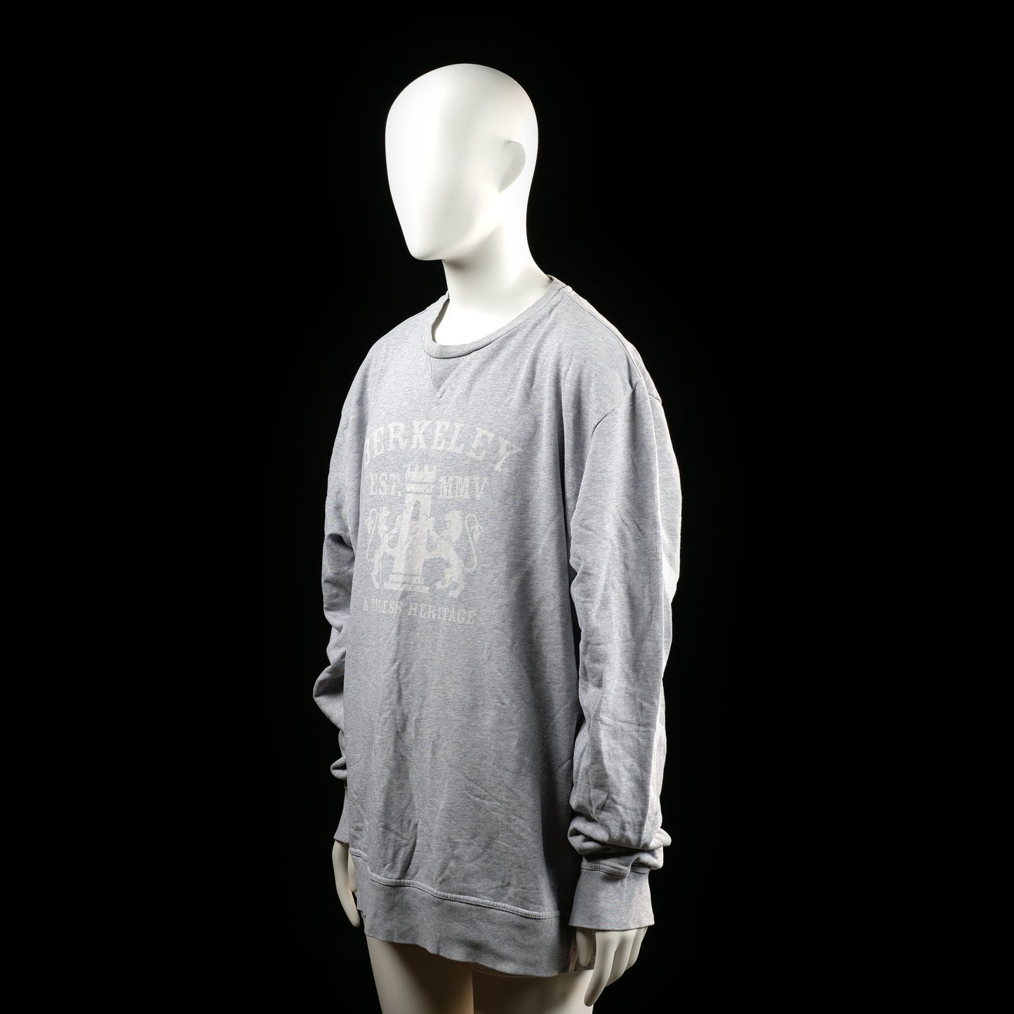 Sweatshirt - Light Gray - Size 3XL