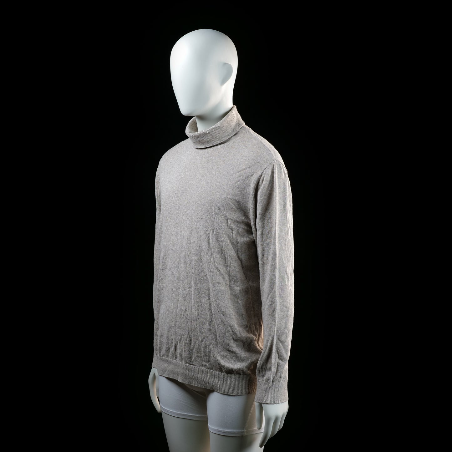 Turtleneck - Beige - Size L