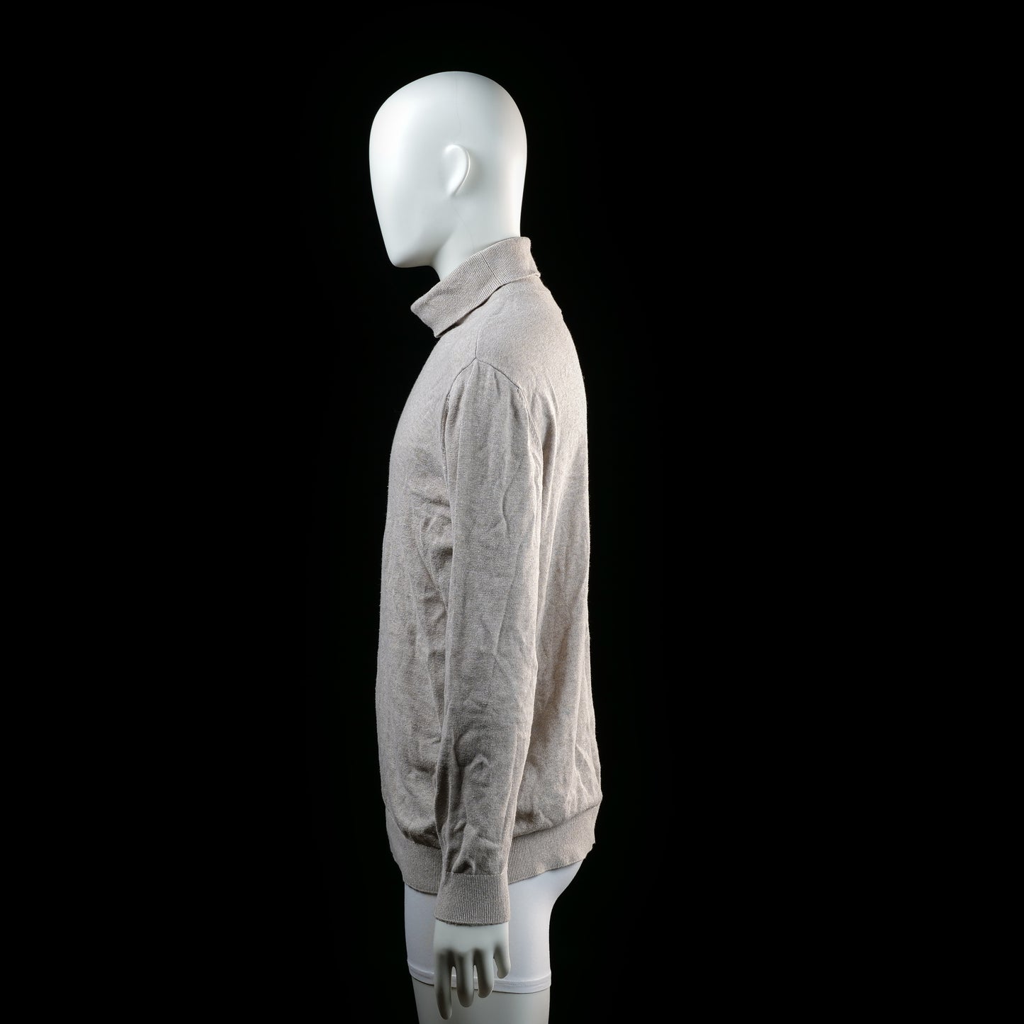 Turtleneck - Beige - Size L