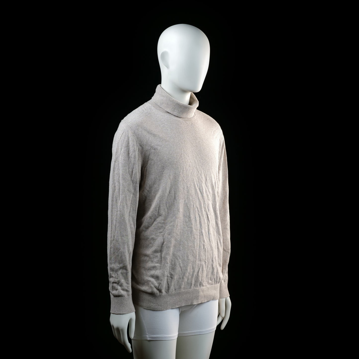 Turtleneck - Beige - Size L