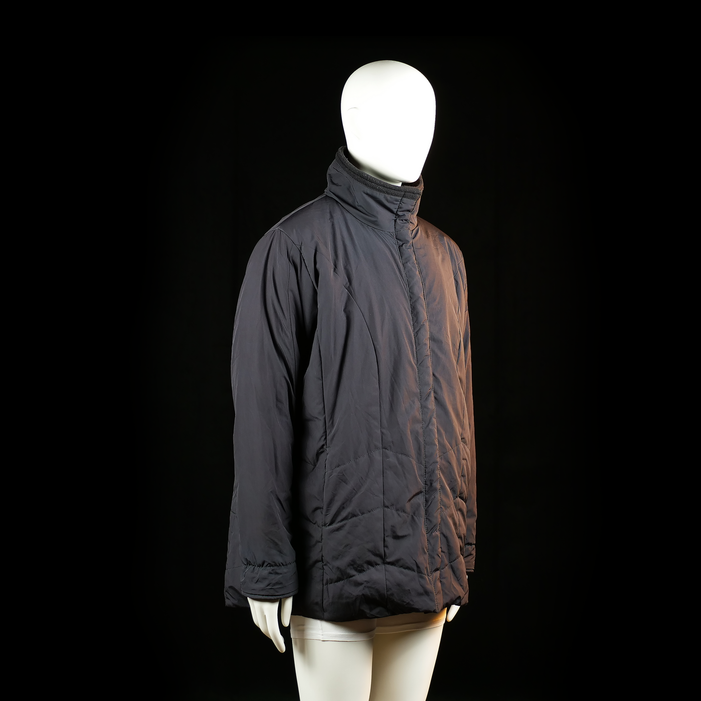 Padded jacket - Black - Size 46