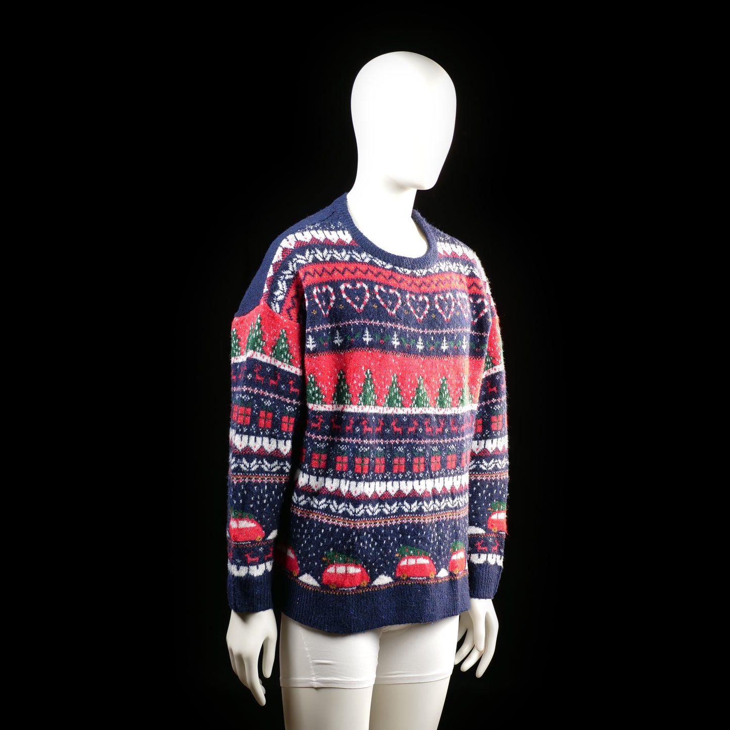 Sweater - Multicolored - Size L, 44, 46