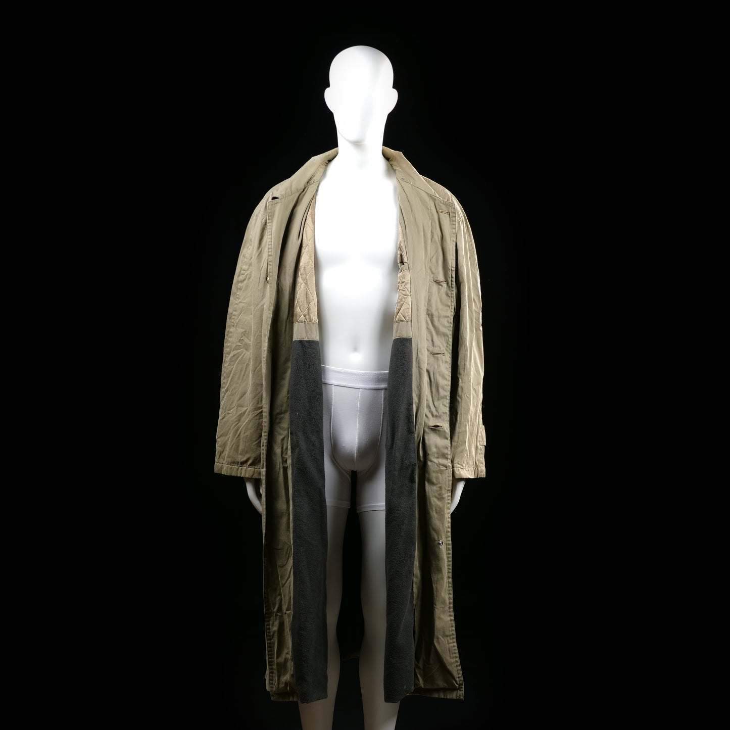 Trench coat - Taupe - Size 52