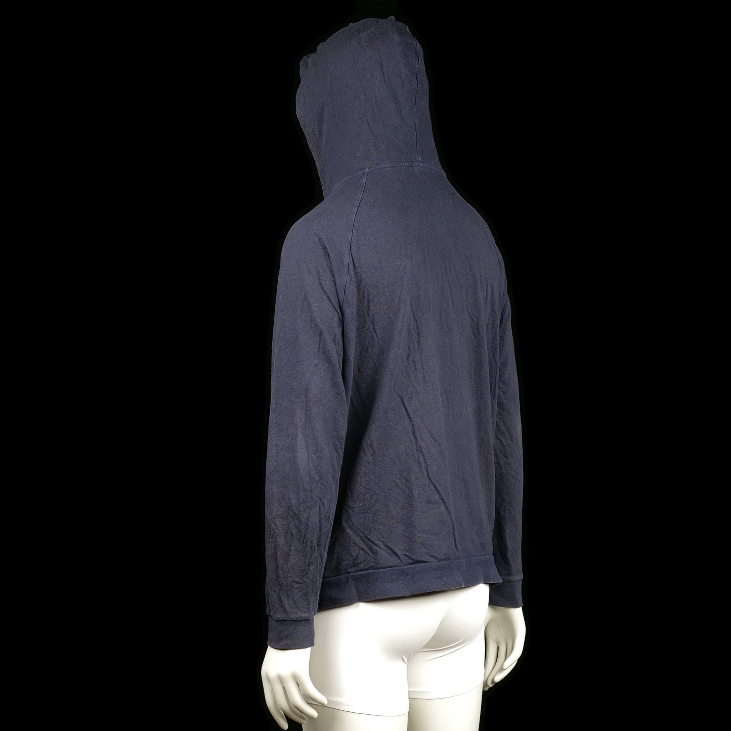 Hoodie - Navy & Light Blue - Size L