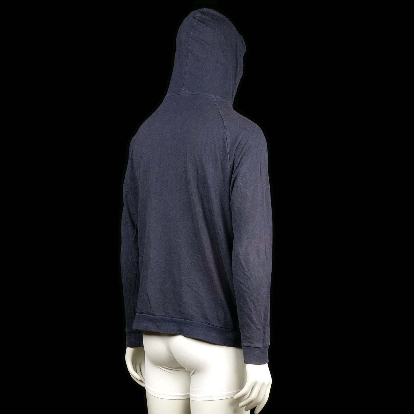 Hoodie - Navy & Light Blue - Size L